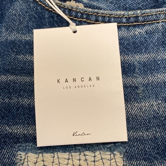 KANCAN High Waist Ripped Mom Jeans NWT - Picture 11 of 16